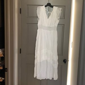 White summer dress